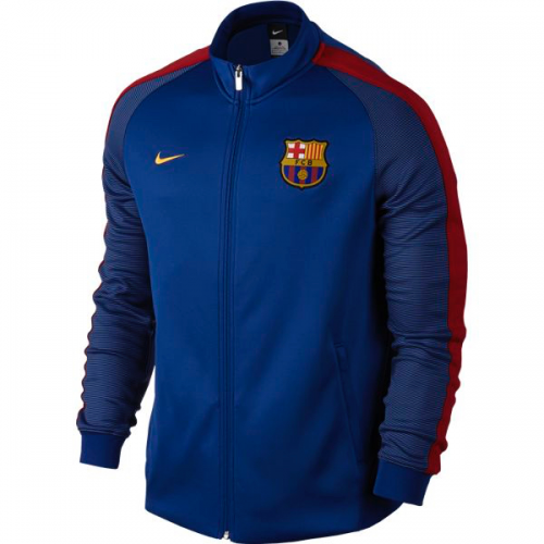 2016-17 Barcelona Navy N98 Track Jacket
